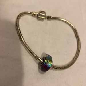 Multi color glass bead